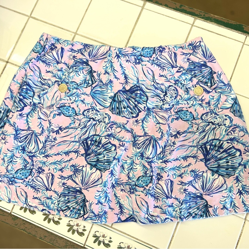 Lilly Pulitzer Madison Skort A Little Jelly Size Small